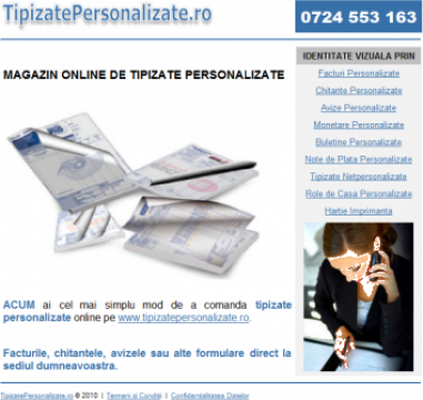 Facturi personalizate cu sigla