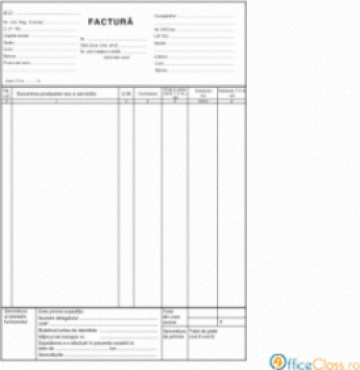 Facturier autocopiativ A4, 3 exemplare