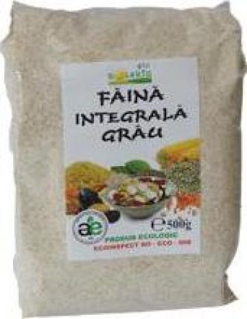 Faina integrala de grau ecologic 500 gr