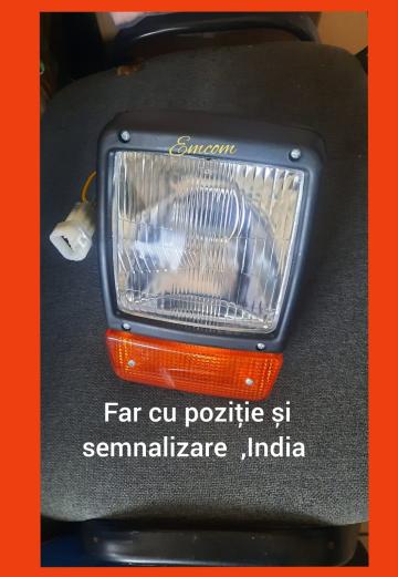 Far tractor si utilaje cu pozitie si semnalizare 12V-24V