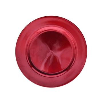 Farfurie din plastic 20 cm rosu