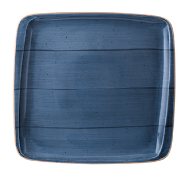 Farfurie patrata din portelan Bonna Dusk 22x20cm