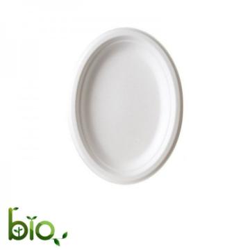 Farfurii trestie, biodegradabile, D26cm, ovale (100buc)