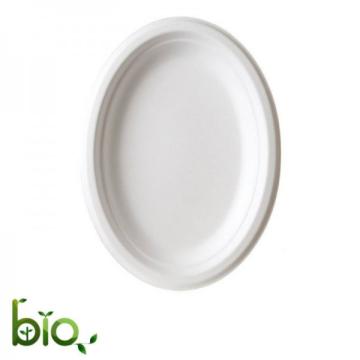Farfurii trestie, biodegradabile, D32cm, ovale (50buc)