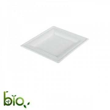 Farfurii trestie, biodegradabile, patrate, 15x15cm (50buc)