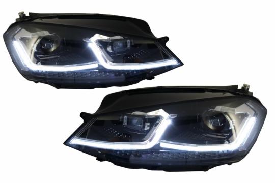 Faruri LED compatibile cu VW Golf 7 (2012-2017) Facelift