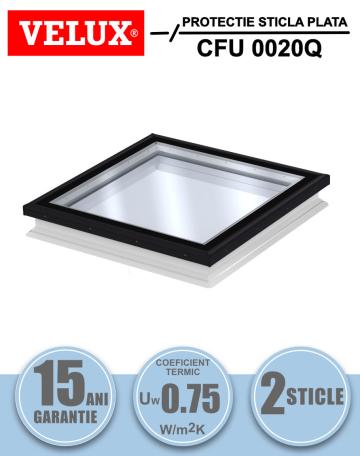 Fereastra terasa fixa, 2 sticle, Velux CFU 0020Q
