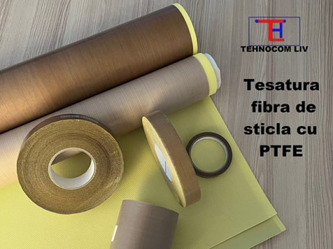 Fibra sticla cu teflon PTFE 0.13x25mm