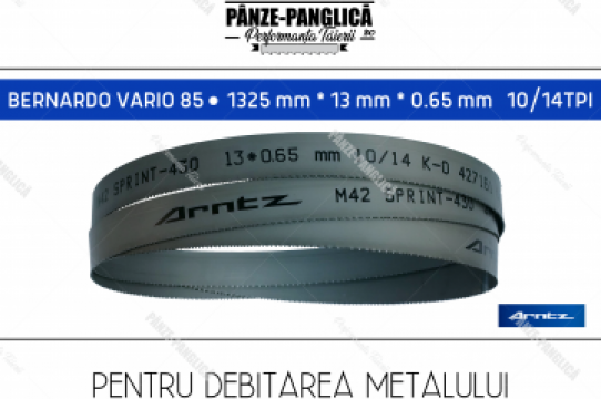 Fierastrau panglica metal 1325x13x10/14 Bernardo VARIO85