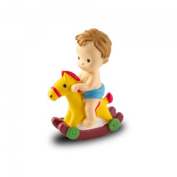 Figurina tort Bebe baiat pe balansoar - Modecor