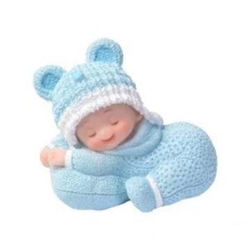 Figurina tort Bebe bleu - Modecor