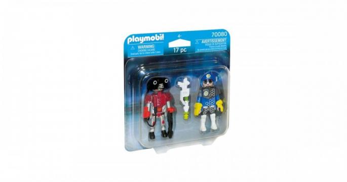 Figurine jucarie Politist spatial si bandit Duo Pack 70080