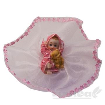 Figurine tort bebe cu animaluta - Modecor