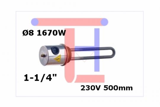 Filet 1-1/4" 1670W Incalzire apa 8x500mm
