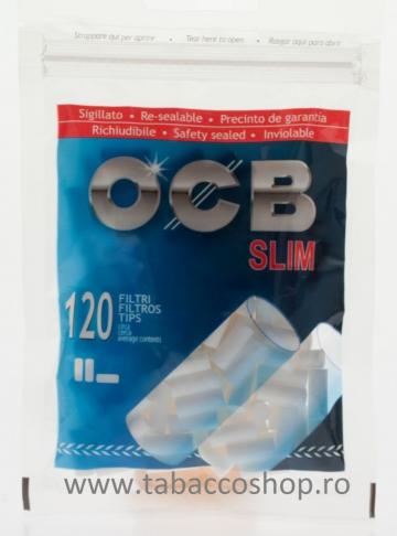 Filtre tigari OCB Slim 120 6mm