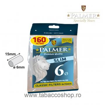 Filtre tigari Palmer Slim 160 6mm