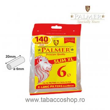 Filtre tigari Palmer Slim XLong 140 6x20mm