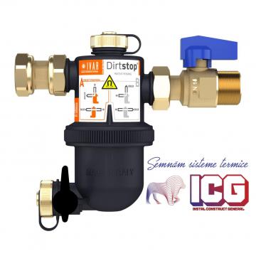 Filtru magnetic Ivar Dirtstop pentru centrale termice