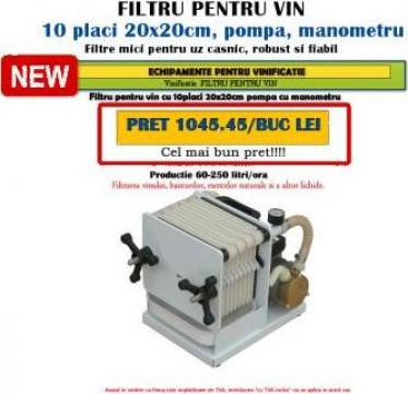 Filtru pentru vin 10placi 20x20cm