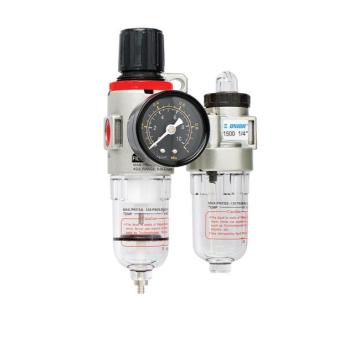 Filtru regulator si ungator pneumatic 1/4", L 90 mm