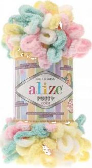 Fire pentru tricotat Alize Puffy Color