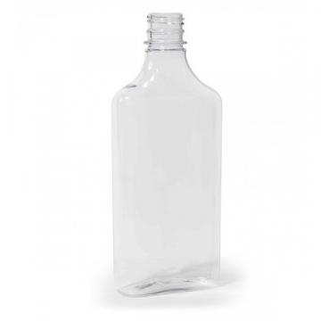 Flacoane 500ml, pet transparent, plate, F28mm