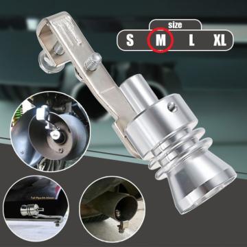 Fluier din aluminiu pentru toba auto marime M