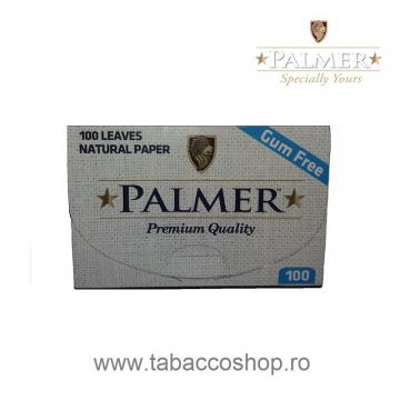 Foite tigari Palmer White Flat Short 100 (Gum Free)