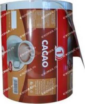 Folie multilayer ambalare cafea, ceai Vacuum UltraFlex