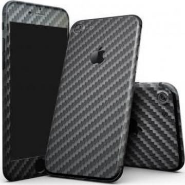 Folii telefon mobil textura piele, metalica Skin 3M Carbon