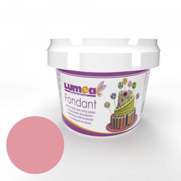 Fondant roz pastel, 400g - Lumea