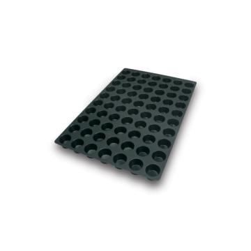 Forma silicon mini briose, 70 cav. - SilikoMart