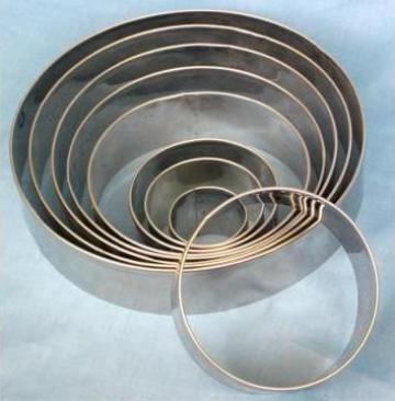 Forme inox pentru decupat aluat