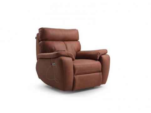 Fotoliu rotativ cu recliner electric Maximo