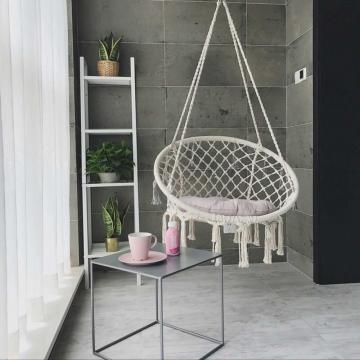 Fotoliu suspendat pentru casa si gradina Macrame
