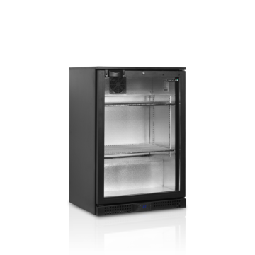 Frigider de bar cu o usa Tefcold, doua rafturi, negru