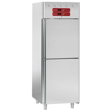 Frigider si congelator ventilat 2x350 litri, 2x 1/2 usi GN