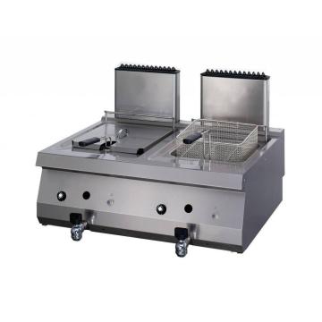 Friteuza dubla pe gaz 2 x 12 L - 700FR