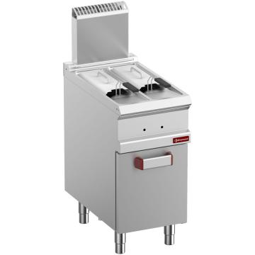 Friteuza electrica Gaz Fryer 2 Tanks 7 litri pe dulap