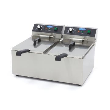 Friteuza electrica Maxima, 2 x 11l