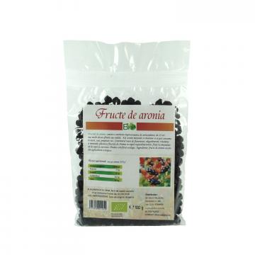 Fructe de aronia uscate, deshidratate, bio 100g