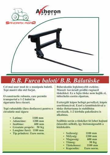 Furca baloti B.B