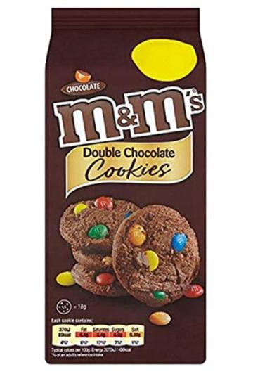 Fursecuri cu ciocolata M&M Cookies 180g