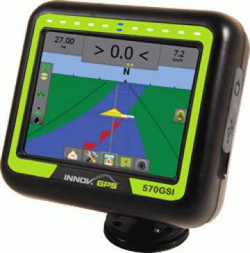 GPS agricol Matrix 570 Pro GSI, Ghidare si masurare