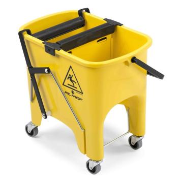 Galeata cu roti si storcator plastic 15l ro-cket