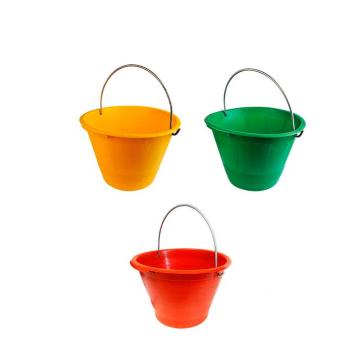 Galeata pentru constructii galben/rosu 10lt 10buc