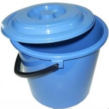 Galeata plastic 13 litri, capac - 004047