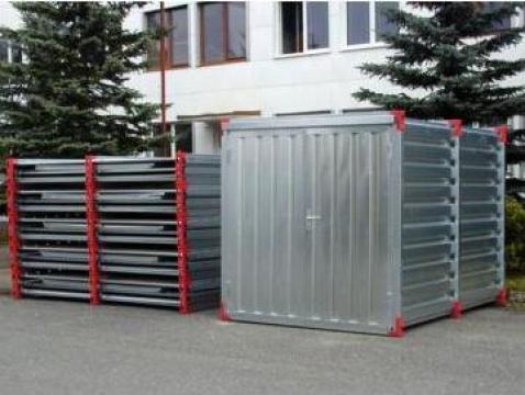Garaj pliabil, container constructii