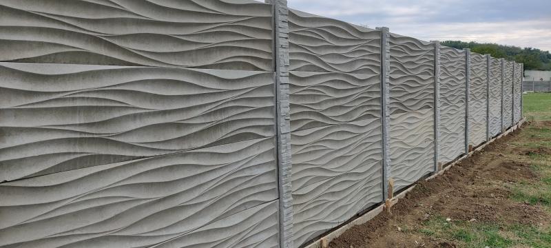 Gard beton 3D