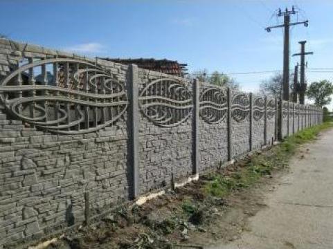 Gard beton piatra de monte